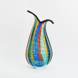 Vase en verre Tropical