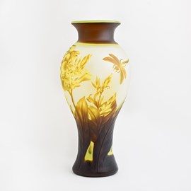 Vase en verre Orchidée